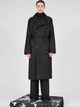 商品FLARE Oversized Trench Coat Black,商家W Concept,价格¥1195图片
