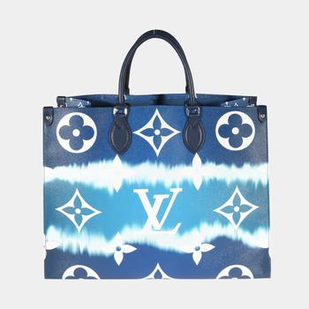 路易威登女包真假, [二手商品] Louis Vuitton | Louis Vuitton Blue LV Escale Onthego GM Bag商品图片 