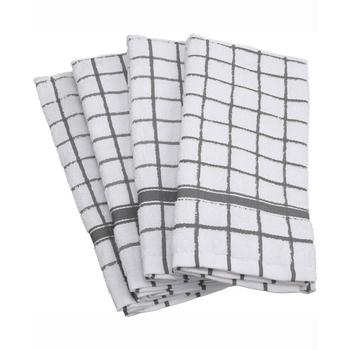 商品Design Imports | Solid Windowpane Terry Dishtowel, Set of 4,商家Macy's,价格¥152图片