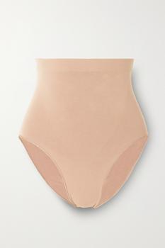 商品SKIMS | Seamless Sculpt 塑形中腰三角裤（颜色：mica）,商家NET-A-PORTER,价格¥136图片