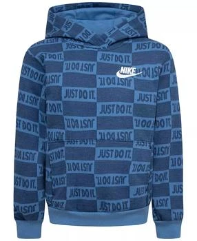 NIKE | Sportswear Little Boys Textured Club Fleece Pullover Hoodie,商家Macy's,价格¥243