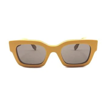 Fendi | Fendi Eyewear Rectangular Frame Sunglasses 8.1折, 独家减免邮费