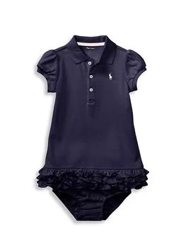 Ralph Lauren | Baby Girl's 2-Piece Cupcake Polo Dress & Bloomers Set,商家Saks Fifth Avenue,价格¥336
