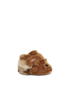 商品Girls' Bixbee Bear Stuffie Slippers - Baby图片