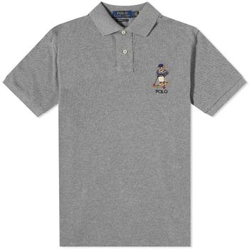 ralph lauren bear, Ralph Lauren | Polo Ralph Lauren Skiing Bear Polo Grey商品图片 