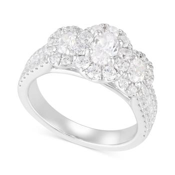 商品Diamond Engagement Ring (2 ct. t.w.) in 14k White Gold,商家Macy's,价格¥46091图片