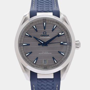 [二手商品] Omega | Omega Silver Stainless Steel Seamaster Aqua Terra 220.12.41.21.06.001 Automatic Men's Wristwatch 41 mm商品图片,7.2折