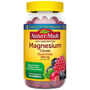 商品High Absorption Magnesium Citrate 200 mg Gummies Mixed Berry图片
