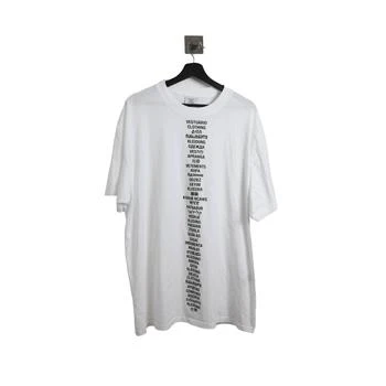推荐Vetements World "Clothing" Language T-Shirt商品