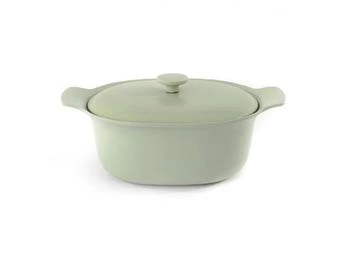 BergHOFF | BergHOFF Ron 11" Cast Iron Covered Casserole 5.5QT, Green,商家Verishop,价格¥1747