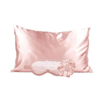 商品Kitsch | Satin Sleep 3pc Gift Set with Pillowcase, Eye Mask & Scrunchie,商家Macy's,价格¥258图片