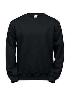 推荐Tee Jays Mens Power Sweatshirt (Black)商品