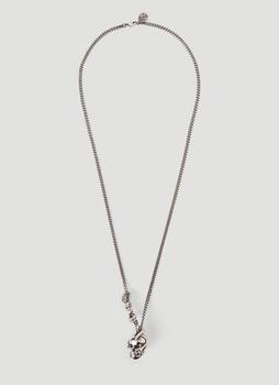 商品Alexander McQueen | Skull Chain Necklace in Silver,商家LN-CC,价格¥3051图片