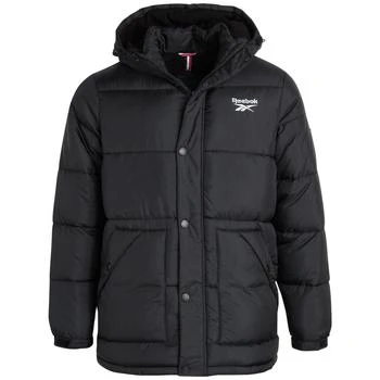 推荐Reebok Mens Quilted Warm Puffer Jacket商品