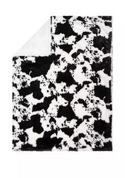 商品Trend Lab® | Baby Cow Print Plush Blanket,商家Belk,价格¥297图片