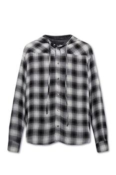 IRO | Iro Wagner Checked Hooded Shirt商品图片,7.6折