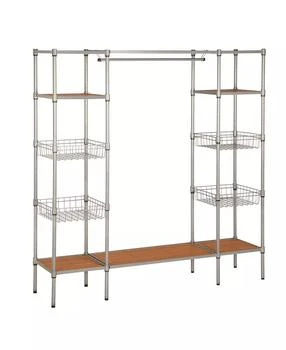 Honey Can Do | Garment Bar and Shelves with Freestanding Closet,商家Macy's,价格¥2423