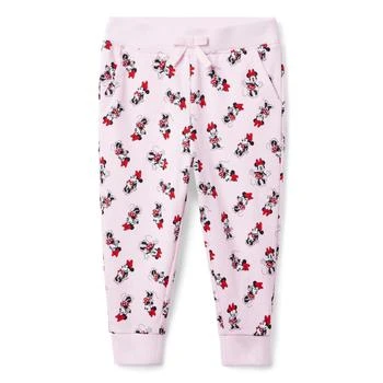 Janie and Jack | Printed Minnie Mouse Joggers (Toddler/Little Kids/Big Kids) 9.4折