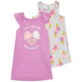 Carter's | Toddler 2 Pack Nightgowns,商家Macy's,价格¥120