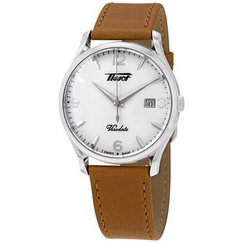 天梭手表男正品, Tissot | Heritage Visodate Silver Dial Mens Watch T118.410.16.277.00商品图片 7.3折