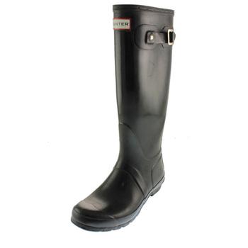 商品Hunter Womens Original Gloss Knee-High Wellingtons Rain Boots,商家BHFO,价格¥825图片