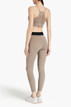 商品Le Ore | Corso Crossover two-tone stretch leggings,商家THE OUTNET US,价格¥373图片