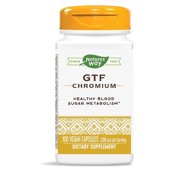 Nature's Way | GTF Chromium Polynicotinate Vegan Capsules商品图片,满$80享8折, 满折
