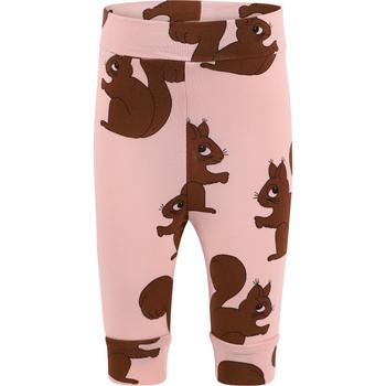 Mini Rodini | Squirrel print organic cotton baby pants in pink商品图片,4折×额外6.7折, 额外六七折