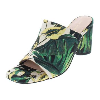 推荐Stuart Weitzman Womens Slide On Jacquard Floral Print Slide Sandals商品