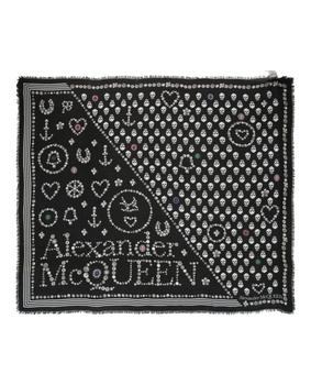 商品Alexander McQueen | Skull Logo Motif Scarf,商家Maison Beyond,价格¥912图片