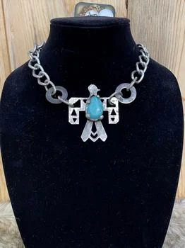Art By Amy Labbe | Short Thunderbird Necklace In Turquoise,商家Premium Outlets,价格¥576