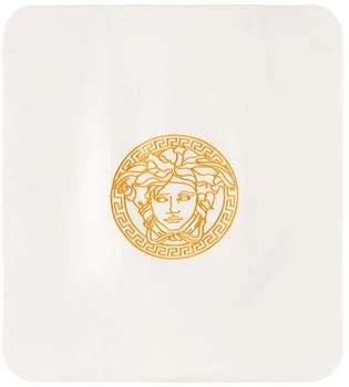 Versace | 白色 & 金色 Barocco 婴儿被毯,商家SSENSE CN,价格¥1531