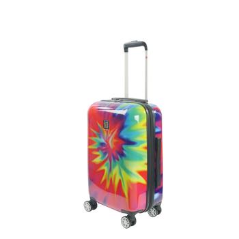 推荐Tie-dye Rainbow Swirl 22" FŪL Spinner Rolling Luggage商品
