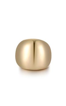 商品Emili - Women's Domino Gold Plated Chunky Ring - Gold - US 9 - Moda Operandi - Gifts For Her图片