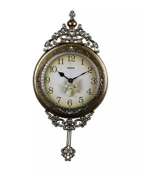 Three Star | Wall Clock with Pendulum,商家Macy's,价格¥1346