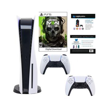 商品Playstation | 5 Core Console with Call of Duty: Modern Warfare II with Voucher and DualSense Controller in White,商家Macy's,价格¥6654图片