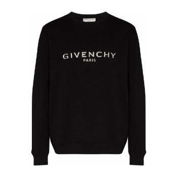 Givenchy | Givenchy 纪梵希 男士黑色印花运动衫 BMJ06S30AF-001商品图片,满$100享9.5折, 满折