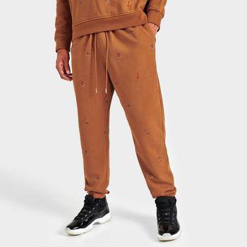 推荐Men's Jordan Essentials Printed Fleece Jogger Pants商品