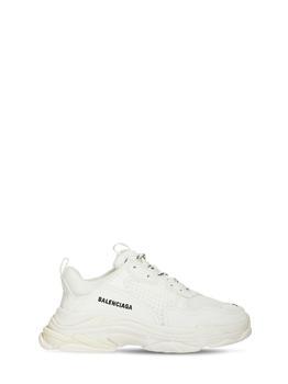 Balenciaga | Faux Leather Lace-up Sneakers商品图片,