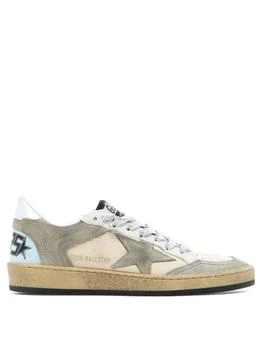 Golden Goose | Golden Goose Deluxe Brand Ball Star Lace-Up Sneakers,商家Cettire,价格¥2929