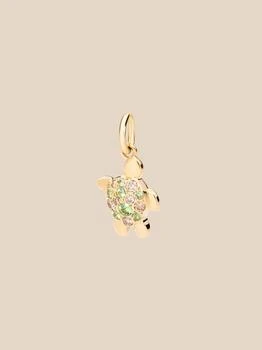 Dodo | Dodo turtle pendant in 18 kt yellow gold,商家GIGLIO.COM,价格¥4319