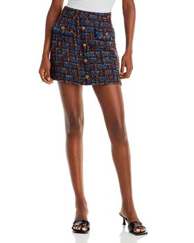 AQUA | Tweed Mini Skirt - 100% Exclusive商品图片,额外7.5折, 额外七五折