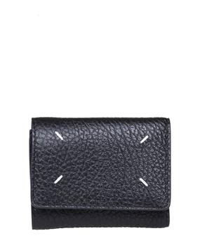 MAISON MARGIELA | Wallet In Leather Color Black商品图片,9.5折