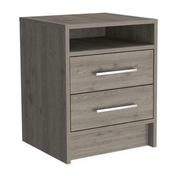 Depot E-Shop | Leyva Night Stand Light Gray,商家Premium Outlets,价格¥1081