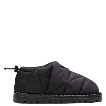 Prada | 【预售3-7天】PRADA/普拉达 21年秋冬 女士黑色绗缝尼龙套穿鞋1S704M_3LGO_F0002_F_020商品图片,8折, 包邮包税