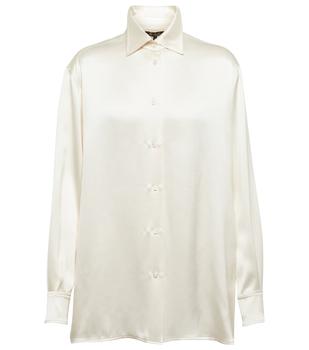 Loro Piana | Diletta silk satin blouse商品图片,