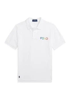 Ralph Lauren | Lauren Childrenswear Boys 8 20 Ombre Logo Cotton Mesh Polo Shirt,商家Belk,价格¥209