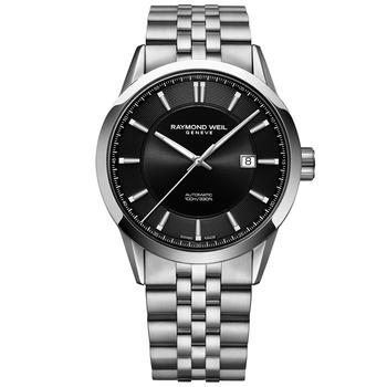 推荐Men's Swiss Automatic Freelancer Stainless Steel Bracelet Watch 42mm商品