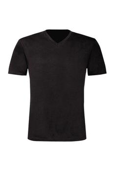 时尚PRIVATE WHITE V.C.男装, B&C | B&C Mens Exact V-Neck Short Sleeve T-Shirt (Black)商品图片 9.4折