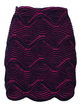 SUNNEI | Sunnei Wave Crotchet Mini Skirt商品图片,7.6折